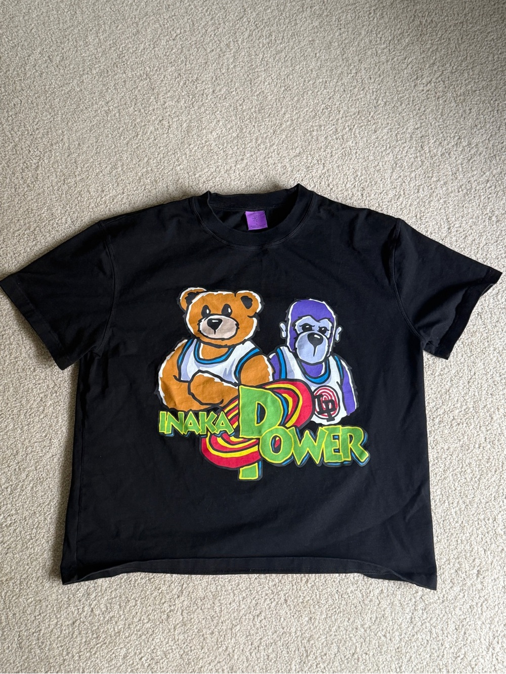 Inaka Power Black Graphic Tee